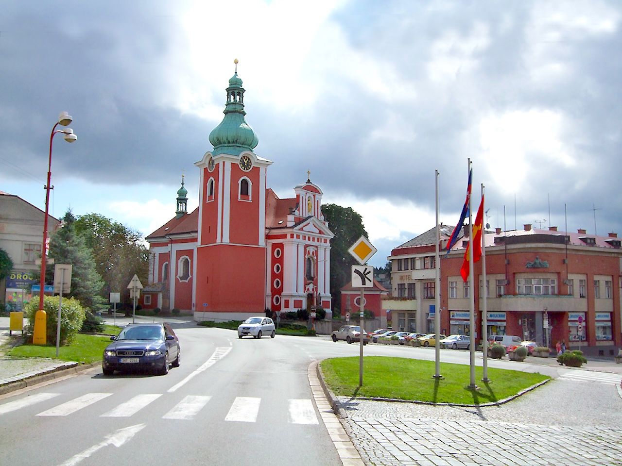 Červený Kostelec Cityscapes